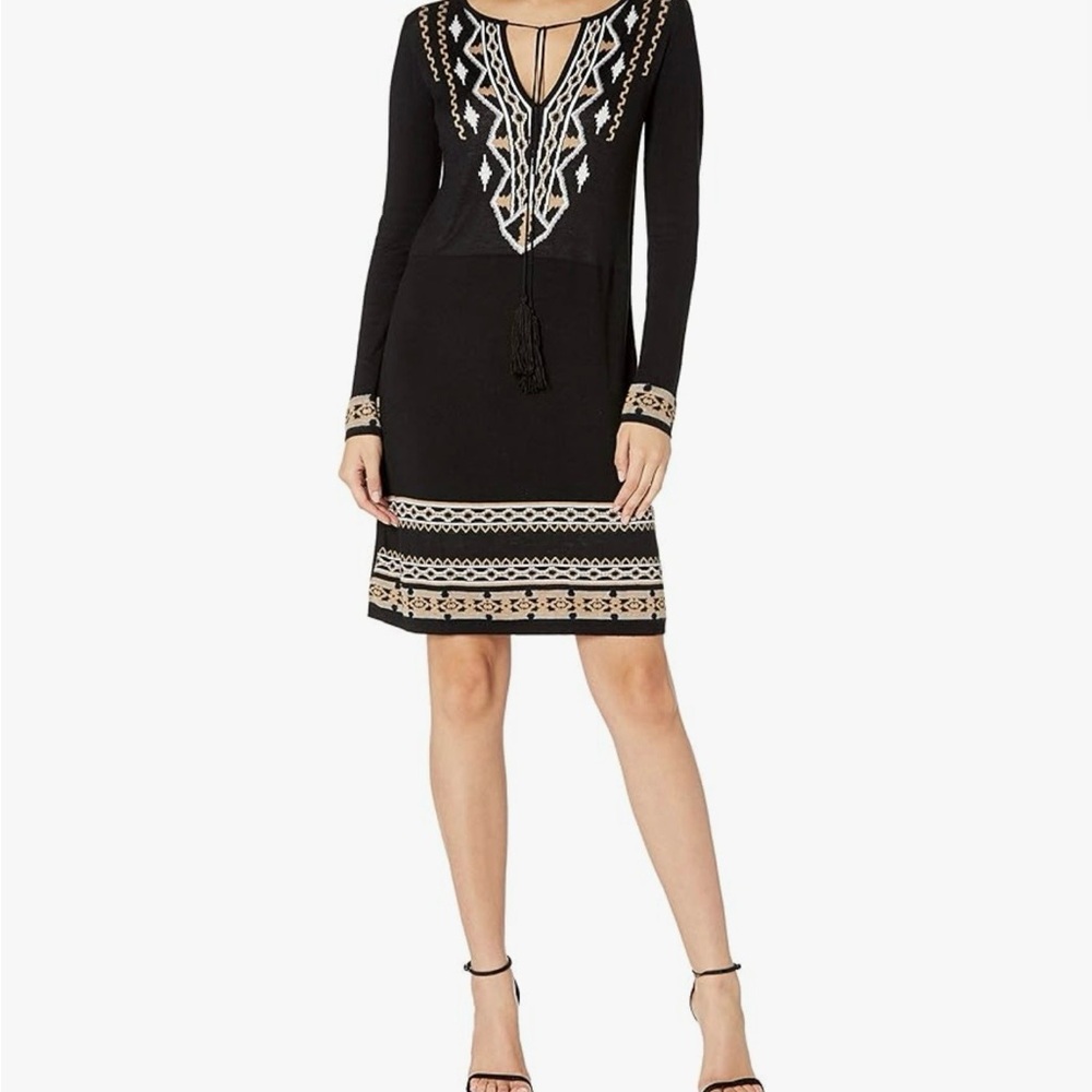 Desigual 17WWVF27 Black Knit Dress